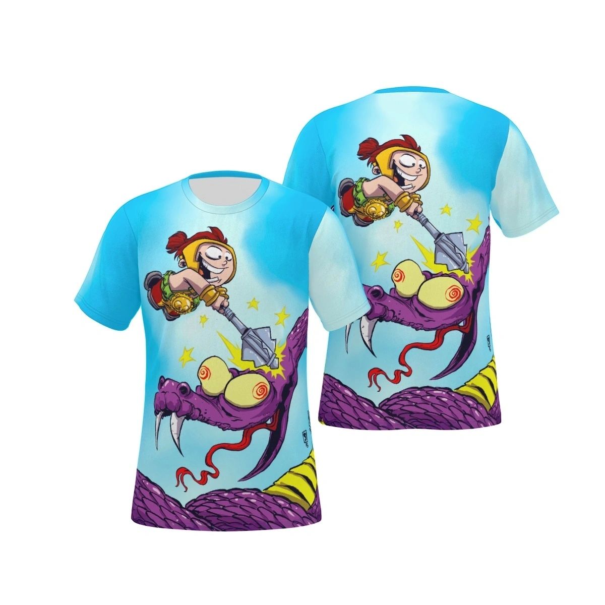 HERCULES SKOTTIE YOUNG VAR PAGE ALL OVER PRINT TSHIRT OR TANK