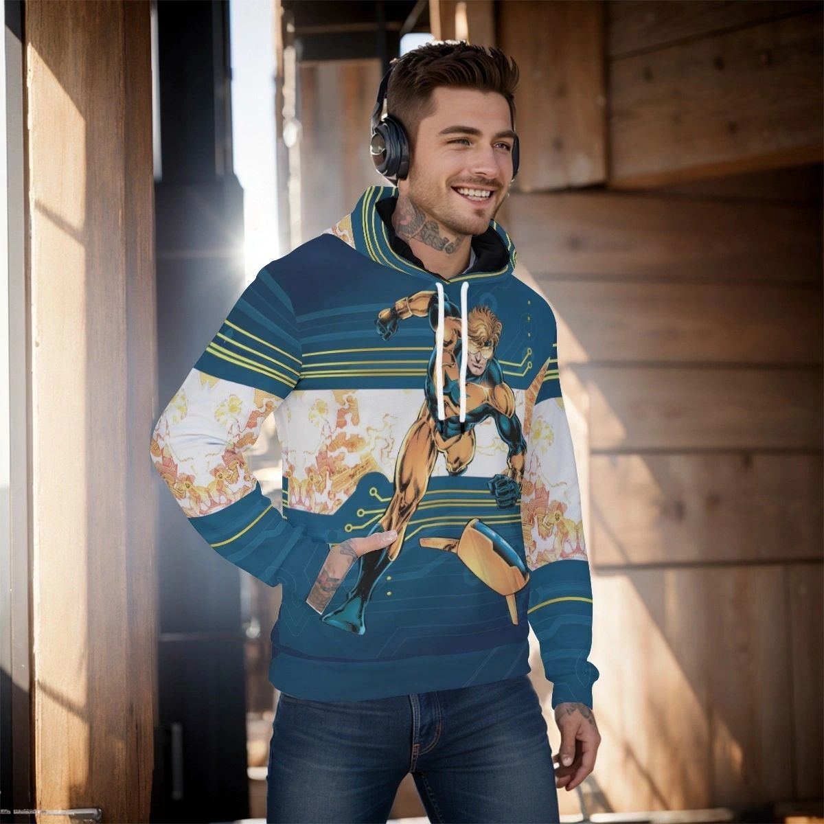 BOOSTER RUN HOODED SWEATSHIRT - SPECIAL BUY