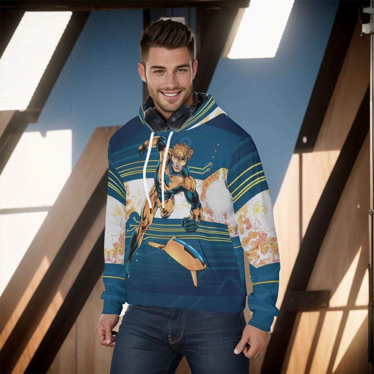 BOOSTER RUN HOODED SWEATSHIRT - SPECIAL BUY