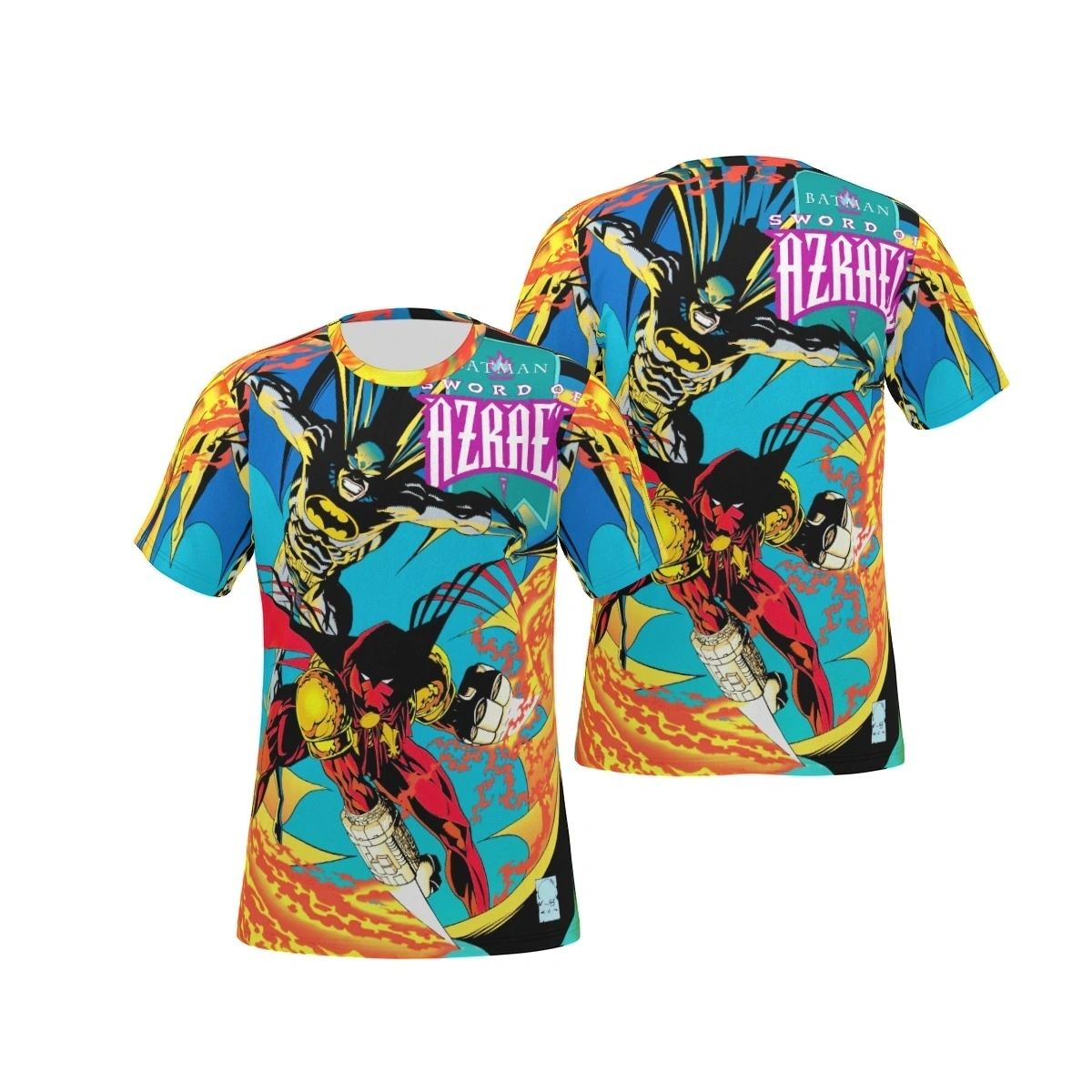 BATMAN SWORD OF AZRAEL 1 ALL OVER PRINT SHIRT AND TANK - AZRAEL