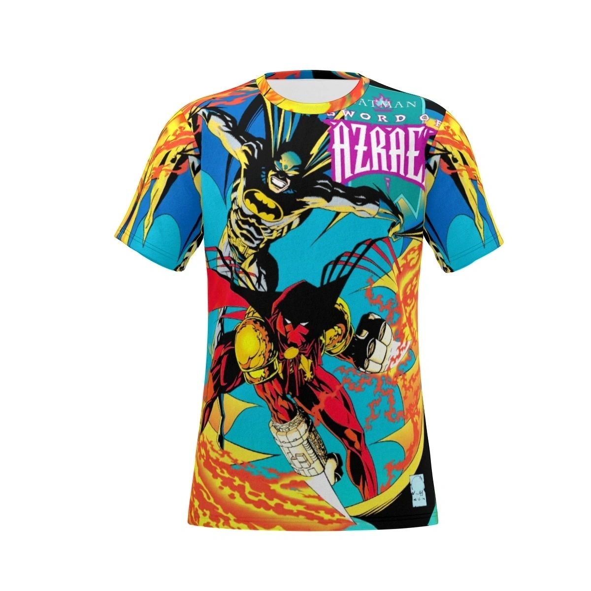 BATMAN SWORD OF AZRAEL 1 ALL OVER PRINT SHIRT AND TANK - AZRAEL