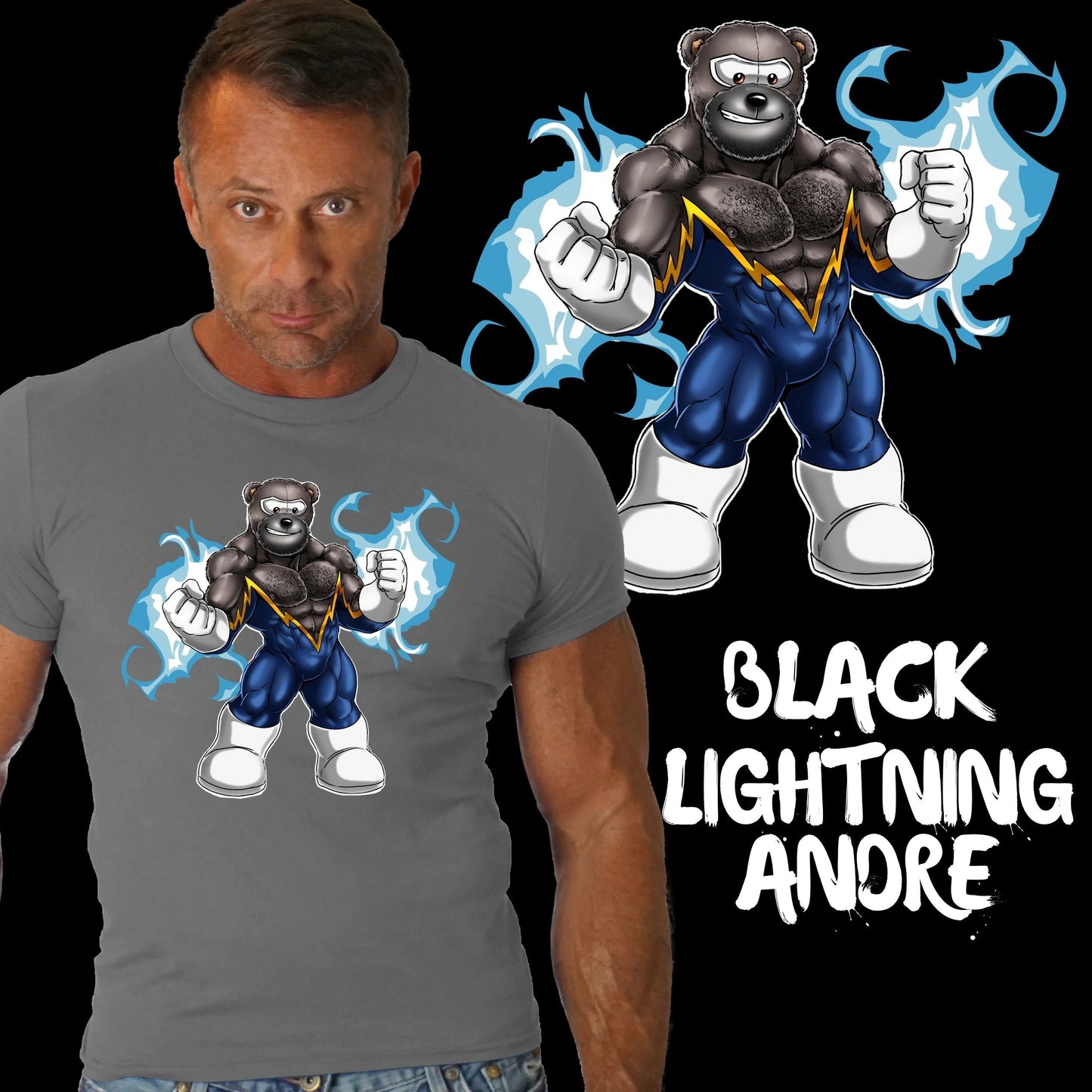 Black Lightning Andre Bear