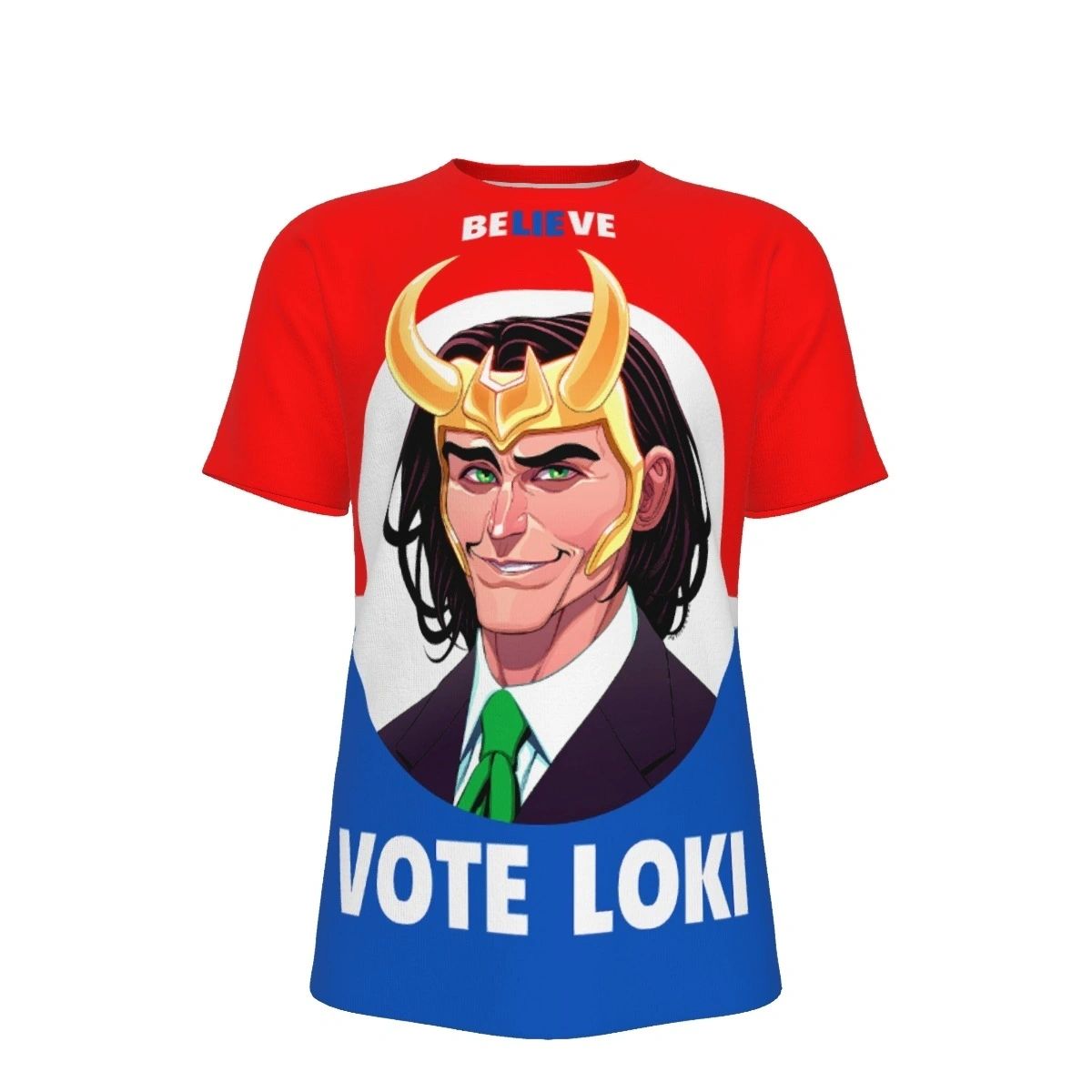 VOTE LOKI ALL OVER PRINT SHIRT AND TANK - LOKI