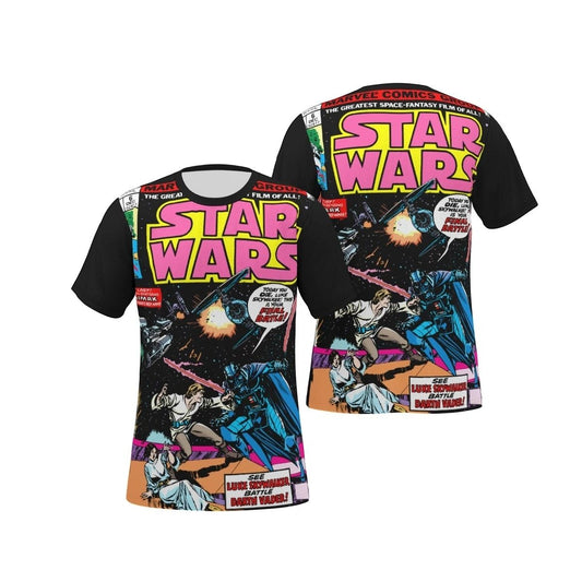 STAR WARS 6 ALL OVER PRINT SHIRT AND TANK