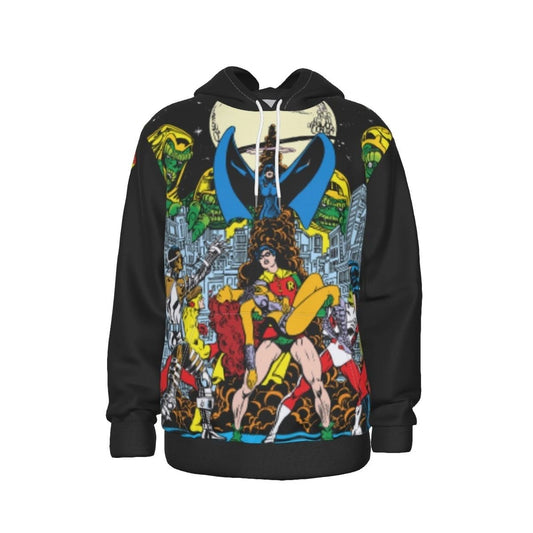 NEW TEEN TITANS 1 SPLASH PAGE HOODED SWEATSHIRT - SPECIAL BUY