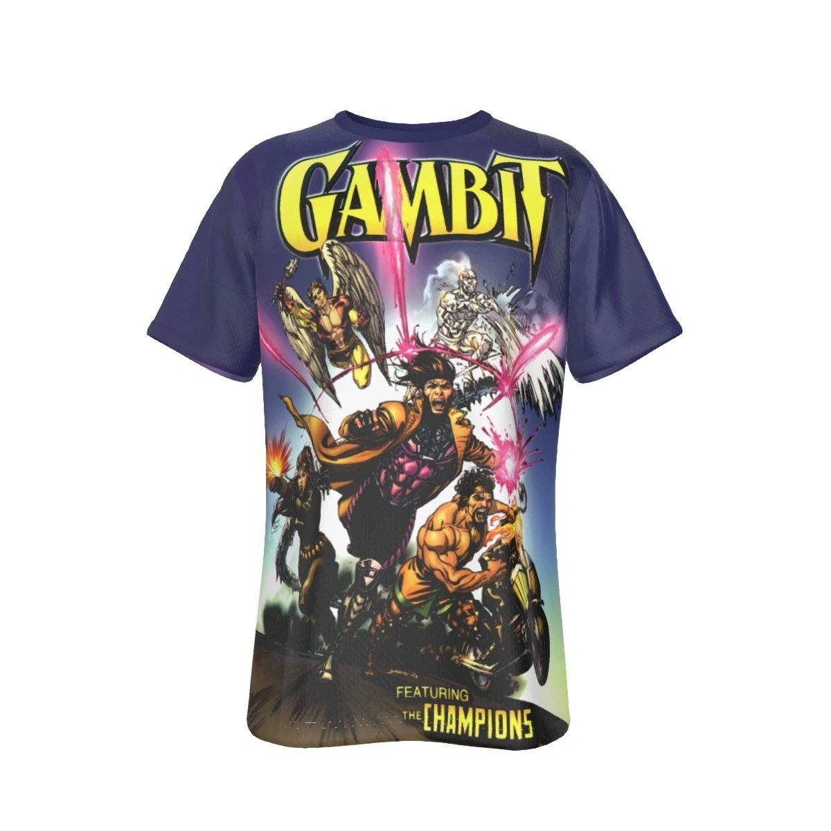 GAMBIT AND THE CHAMPIONS ALL OVER PRINT SHIRT AND TANK