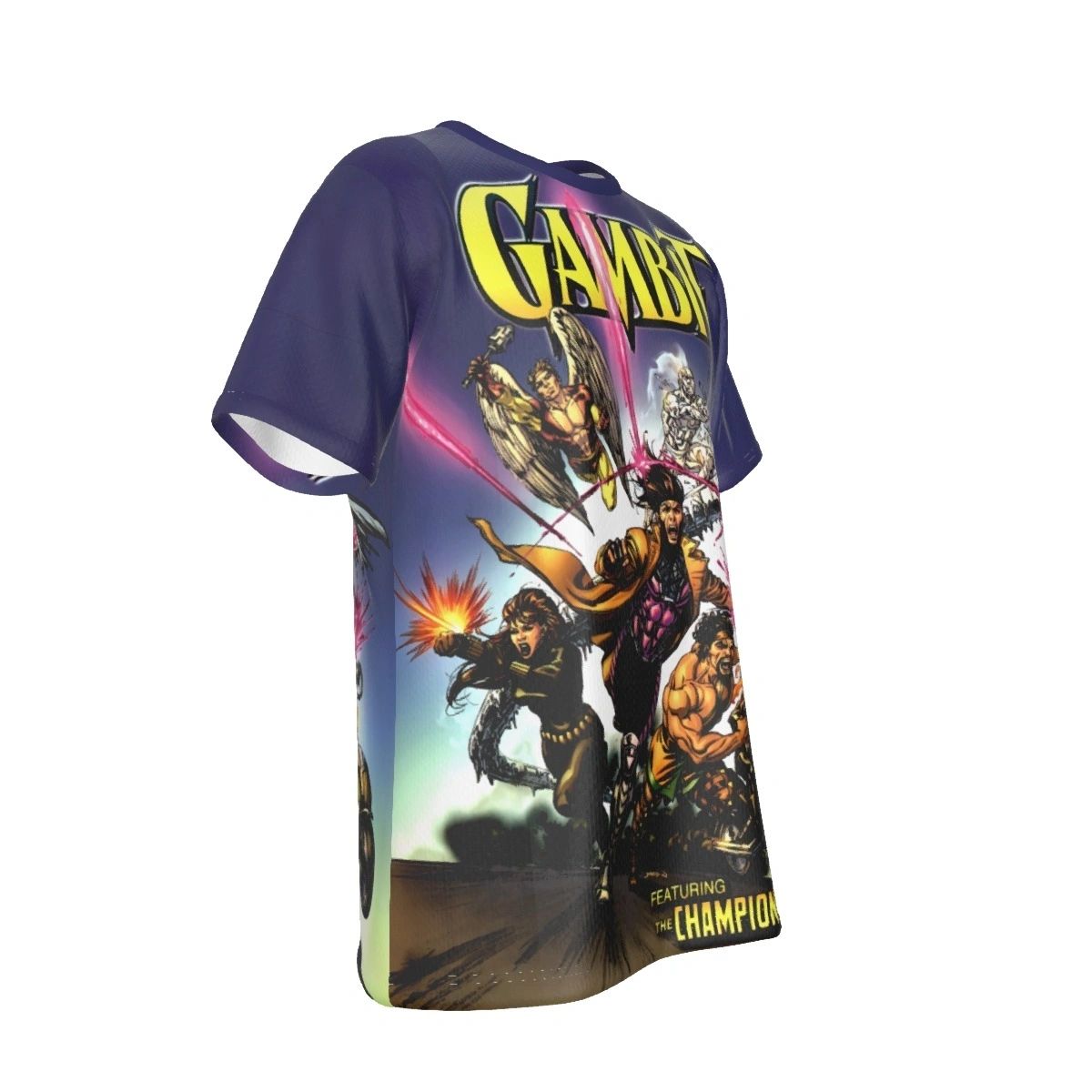 GAMBIT AND THE CHAMPIONS ALL OVER PRINT SHIRT AND TANK