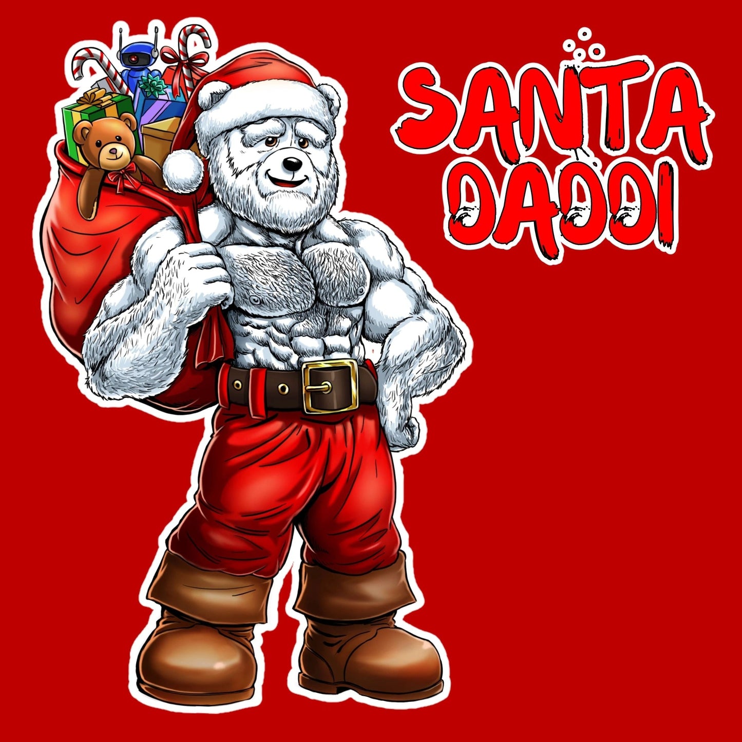 Santa Daddi Polar bear