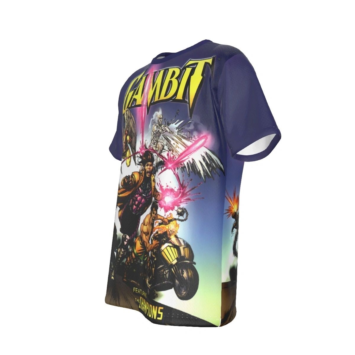 GAMBIT AND THE CHAMPIONS ALL OVER PRINT SHIRT AND TANK