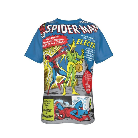 SPIDERMAN 9 ALL OVER PRINT SHIRT AND TANK
