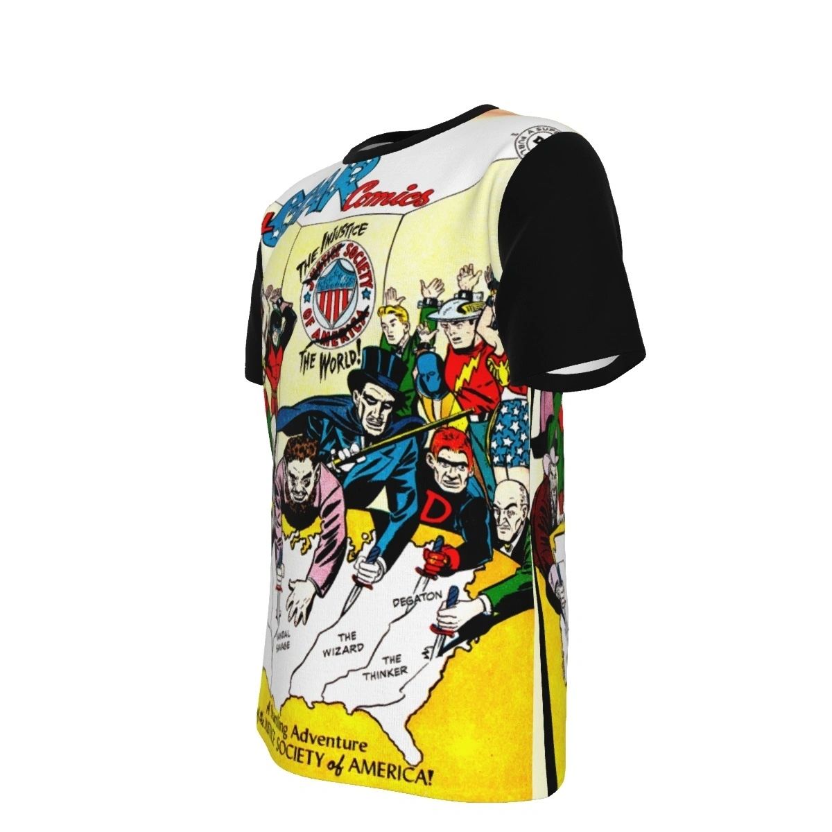 ALL STAR 37 ALL OVER PRINT SHIRT AND TANK - FIRST INJUSTICE SOECIETY