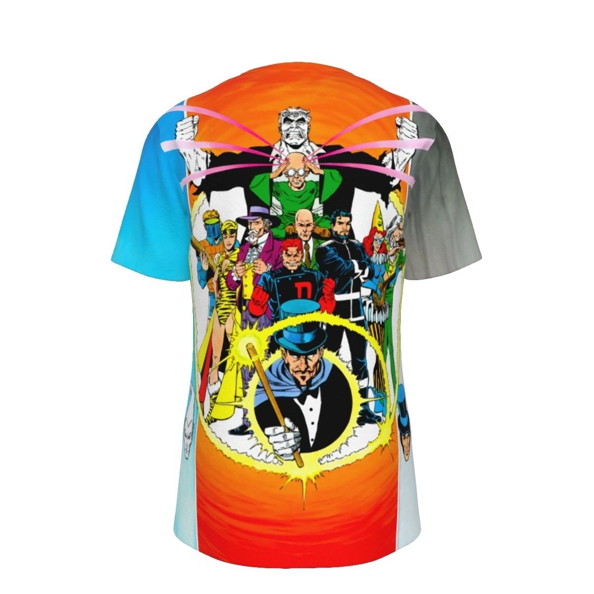 INJUSTICE SOCIETY PINUP ALL OVER PRINT SHIRT AND TANK