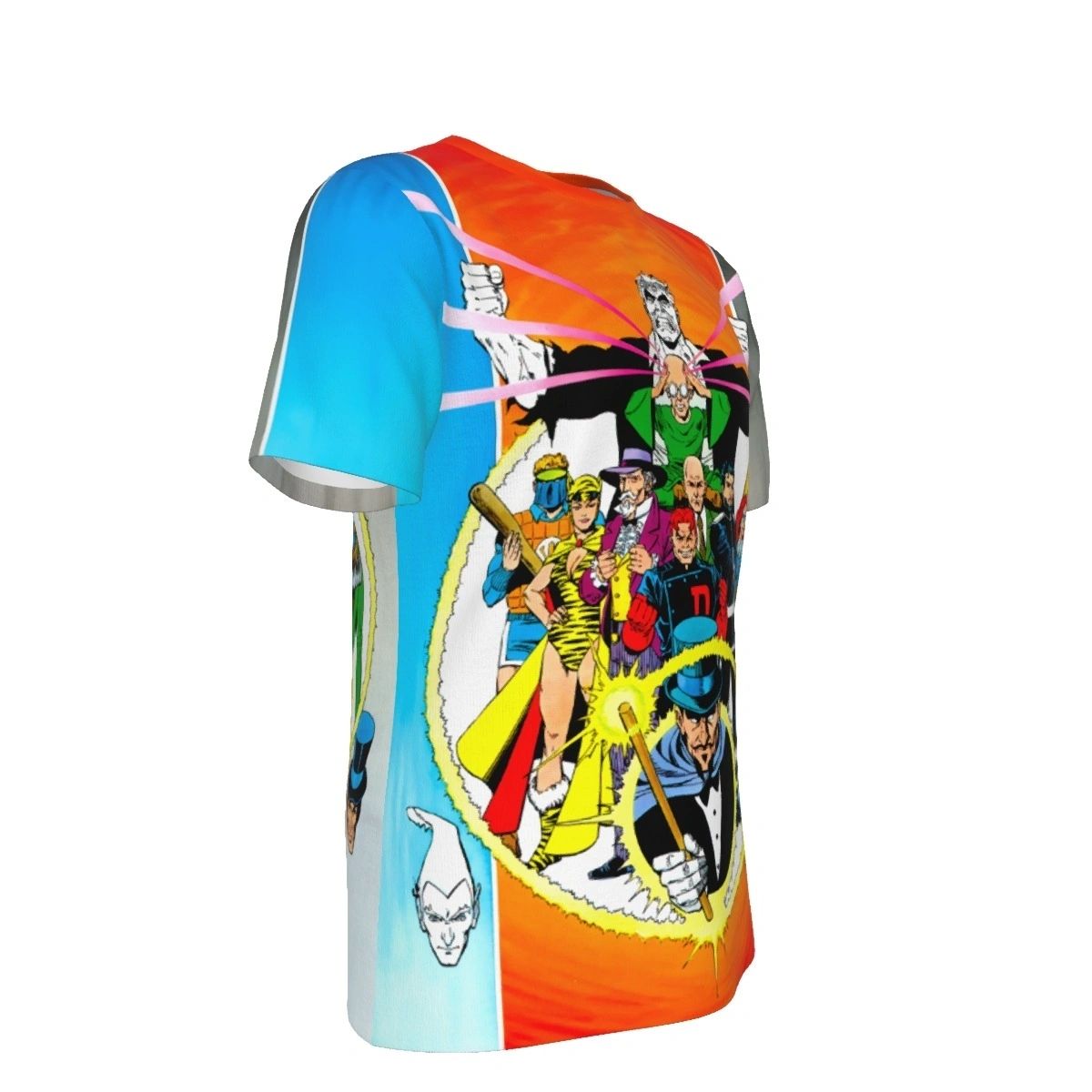 INJUSTICE SOCIETY PINUP ALL OVER PRINT SHIRT AND TANK