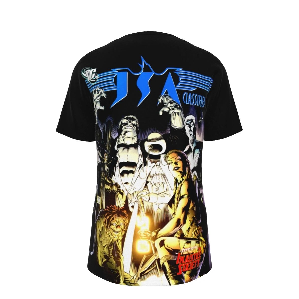 JSA CLASSIFIED 5 ALL OVER PRINT SHIRT AND TANK - INJUSTICE SOCIETY