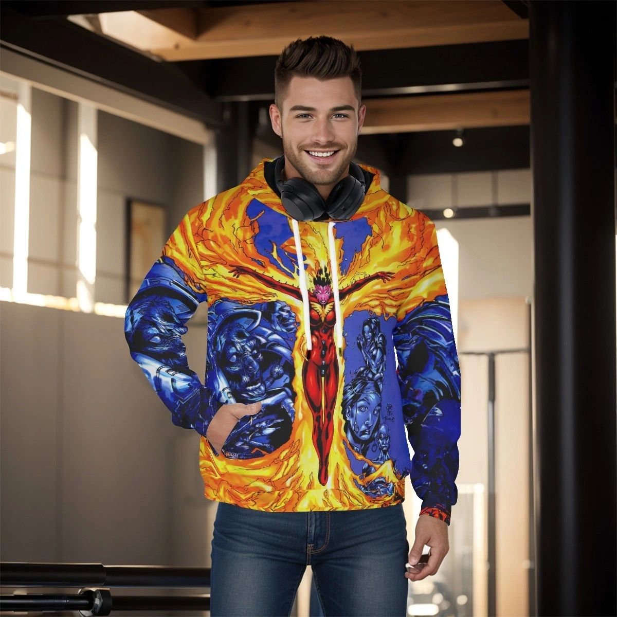 PHONEIX 1 HOODED SWEATSHIRT - SPECIAL BUY - RACHAEL SUMMERS