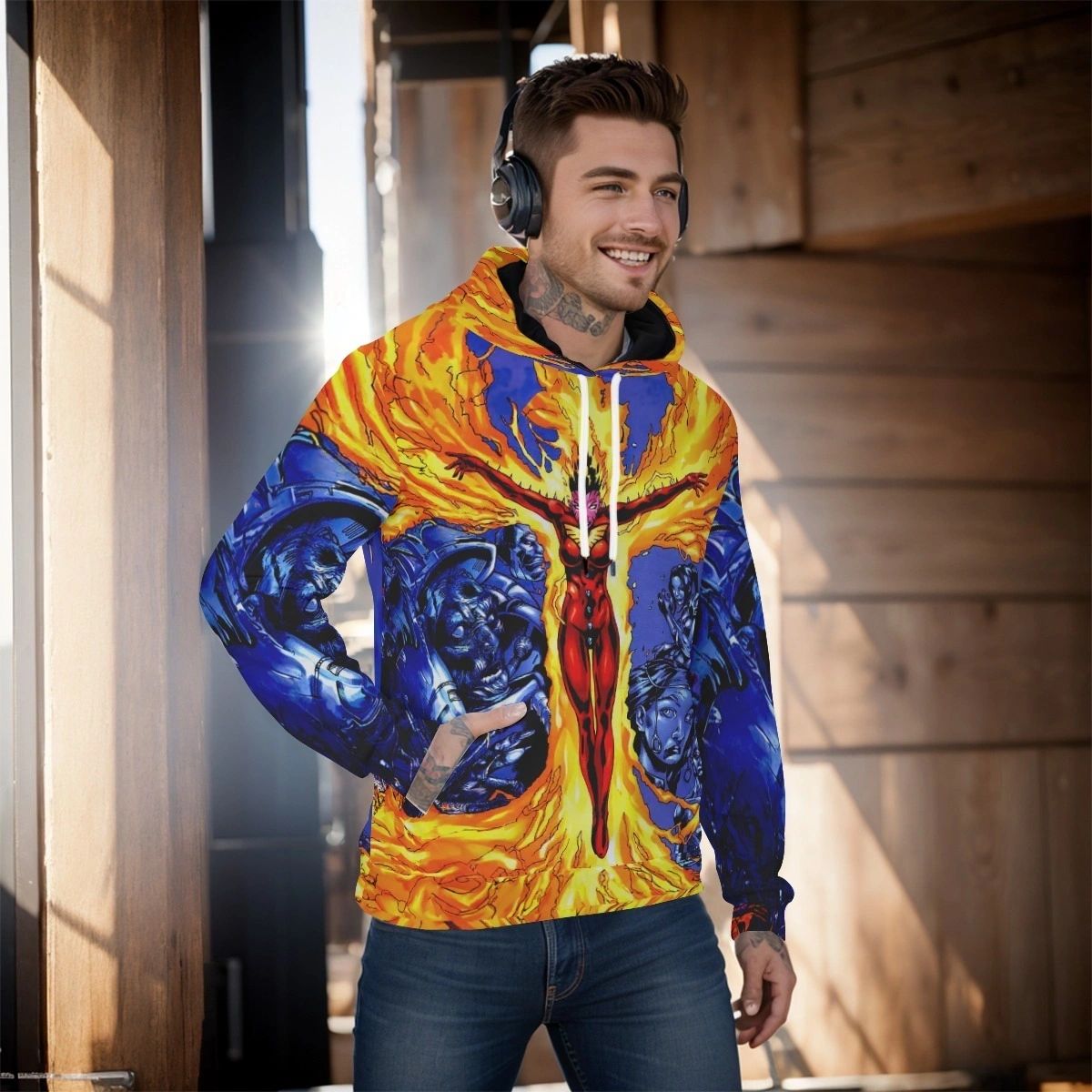 PHONEIX 1 HOODED SWEATSHIRT - SPECIAL BUY - RACHAEL SUMMERS