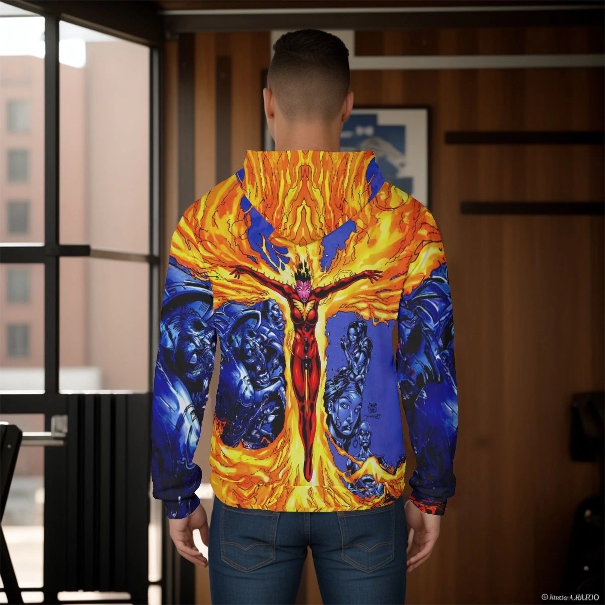 PHONEIX 1 HOODED SWEATSHIRT - SPECIAL BUY - RACHAEL SUMMERS