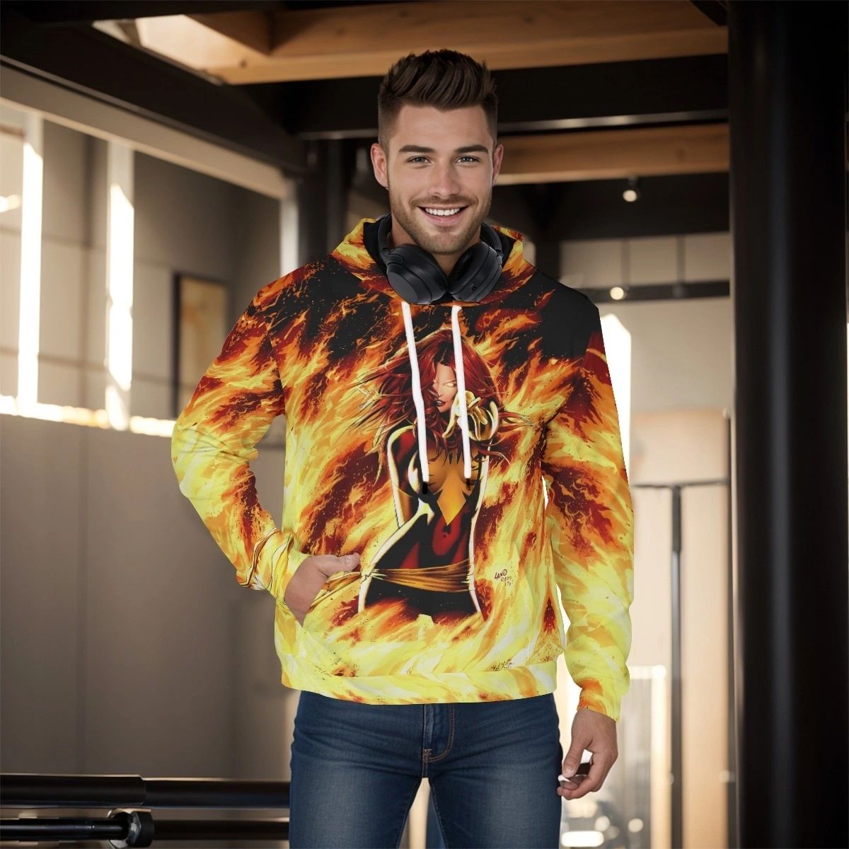 DARK PHONEIX HOODED SWEATSHIRT - SPECIAL BUY