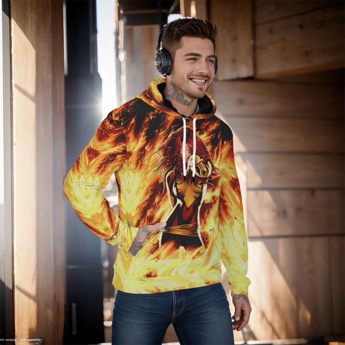 DARK PHONEIX HOODED SWEATSHIRT - SPECIAL BUY