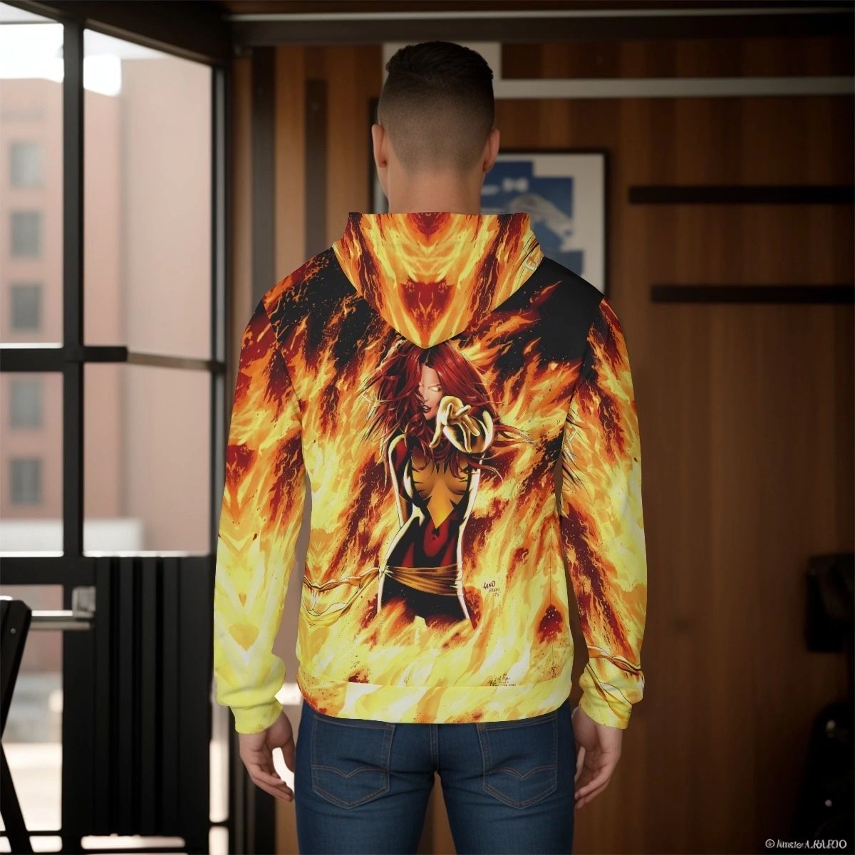 DARK PHONEIX HOODED SWEATSHIRT - SPECIAL BUY