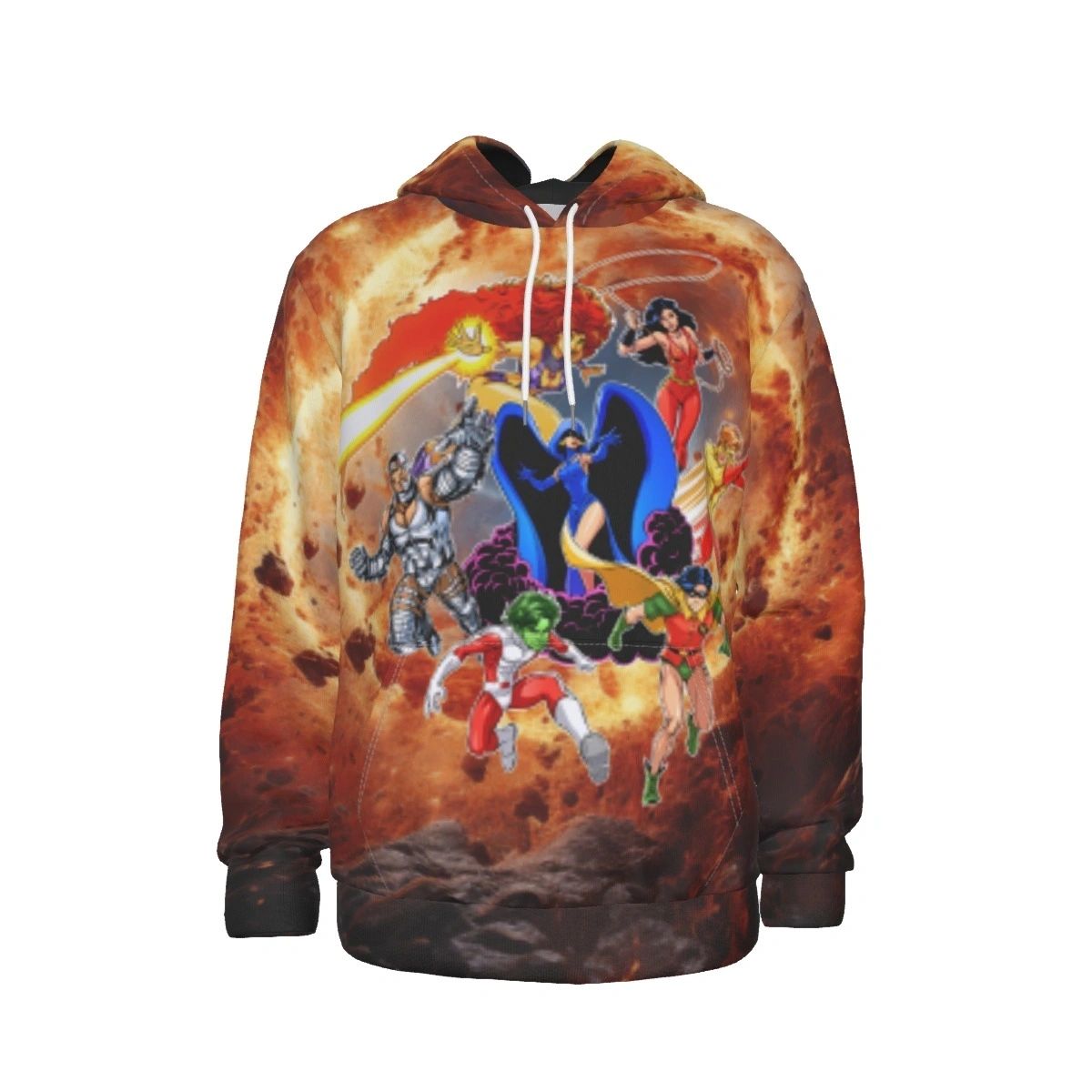 NEW TEEN TITANS READY COSPLAY SWEATSHIRT - SPECIAL BUY