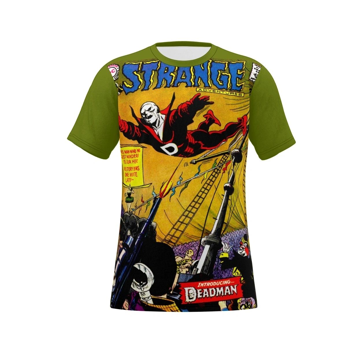 STRANGE ADVENTURES 205 ALL OVER PRINT SHIRT & TANK - FIRST DEADMAN