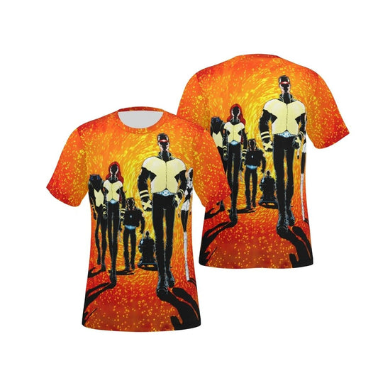 XMEN POSTER FACELESS ALL OVER PRINT SHIRT & TANK