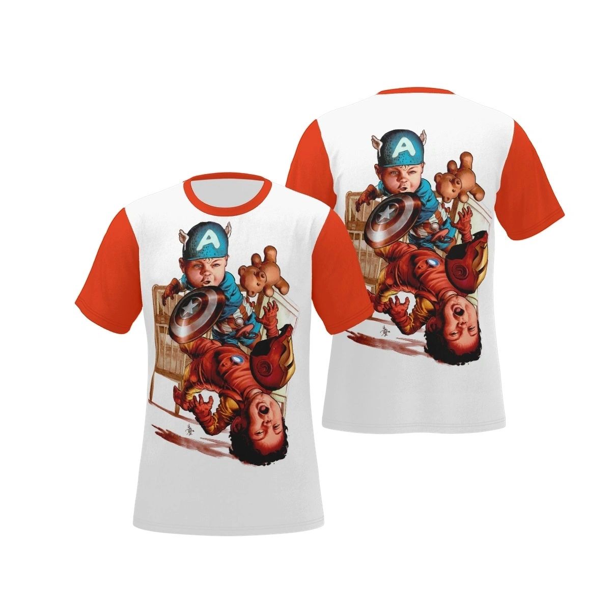 CIVIL WAR BABIES ALL OVER PRINT SHIRT & TANK