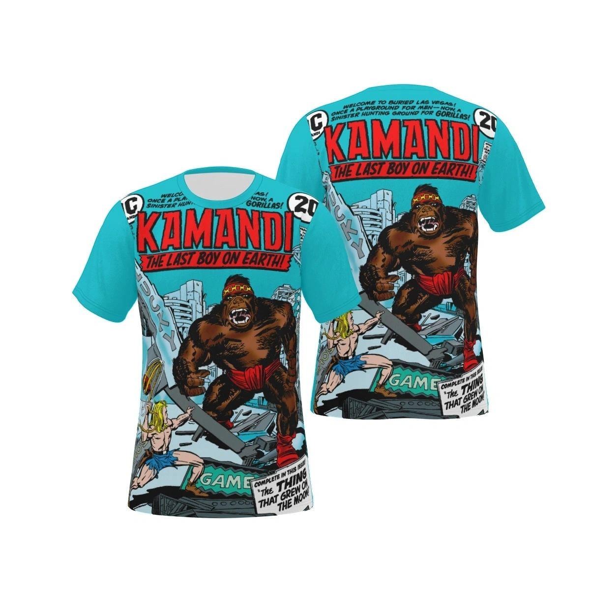 KAMANDI 3 ALL OVER PRINT SHIRT & TANK