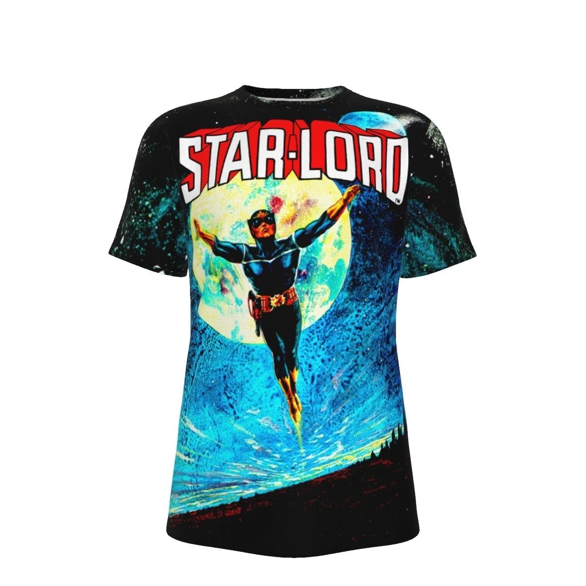 MARVEL PREVIEW 4 -STARLORD ALL OVER PRINT SHIRT & TANK