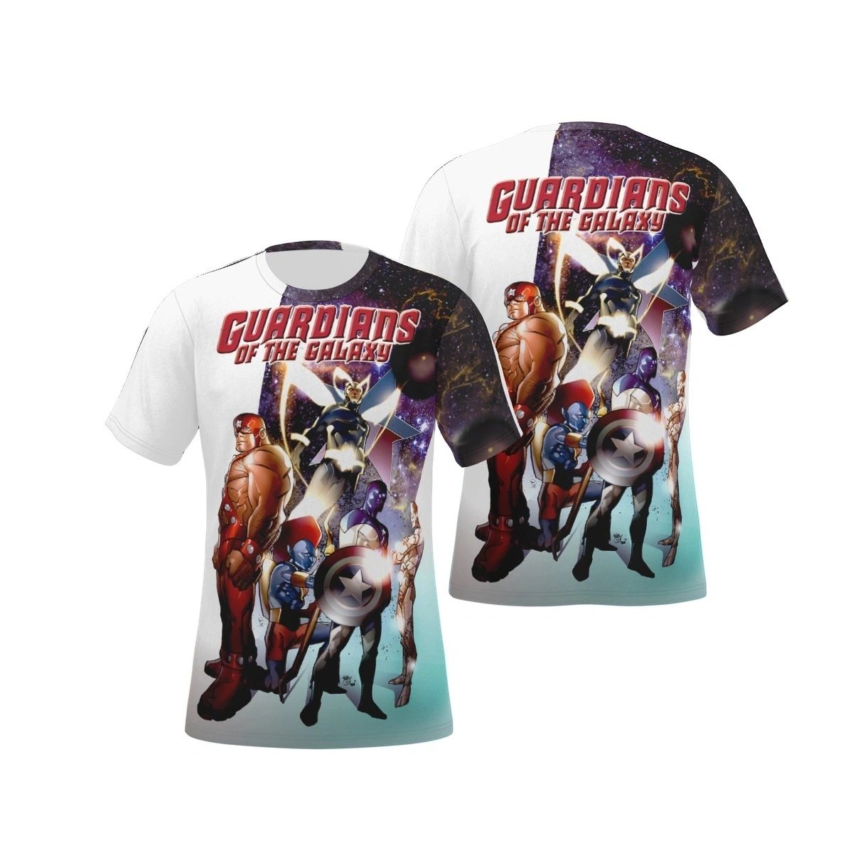 GUARDIANS OF THE GALAXY 16 V3 ALL OVER PRINT SHIRT & TANK