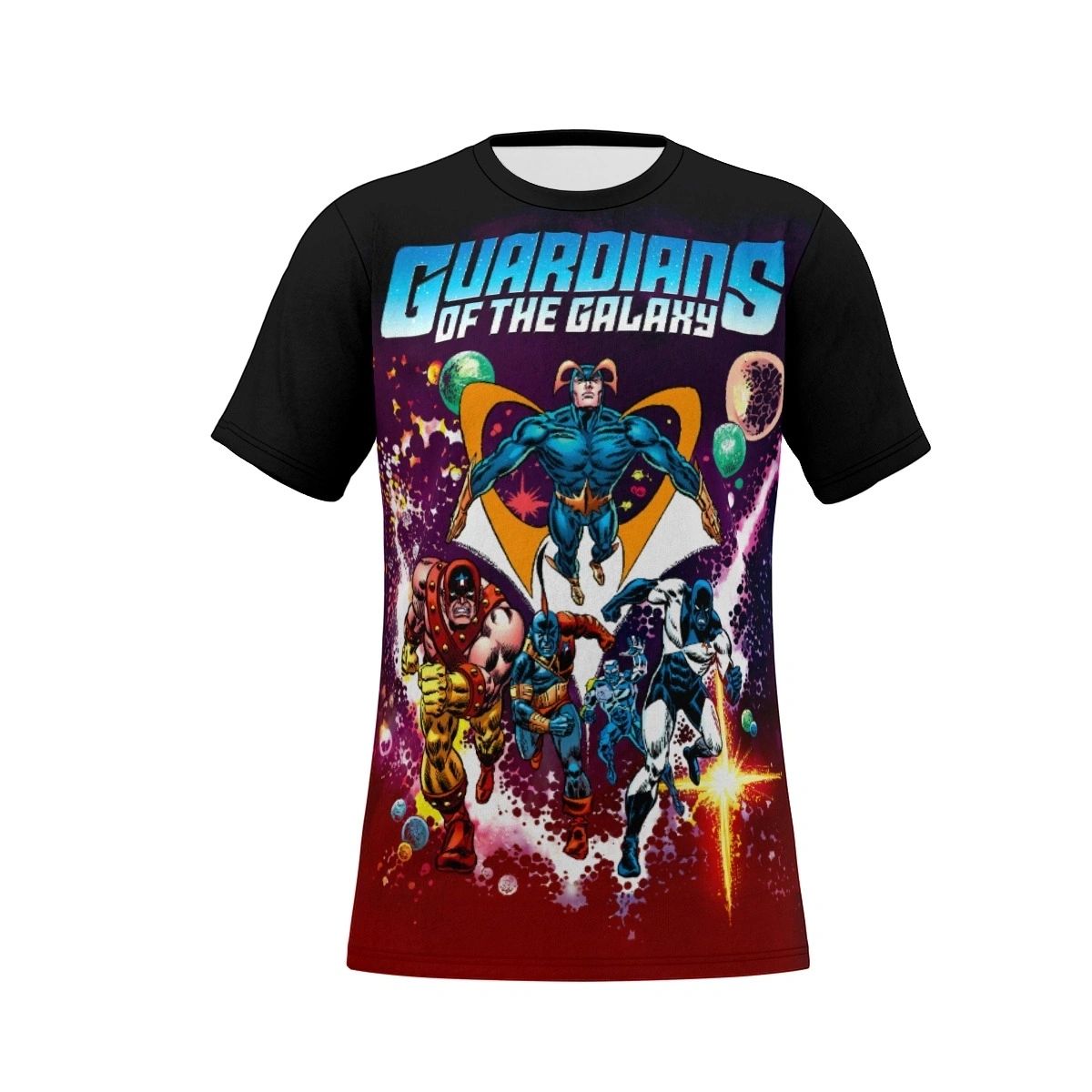 MARVEL PRESENTS 3 -GUARDIANS OF THE GALAXY ALL OVER PRINT SHIRT & TANK