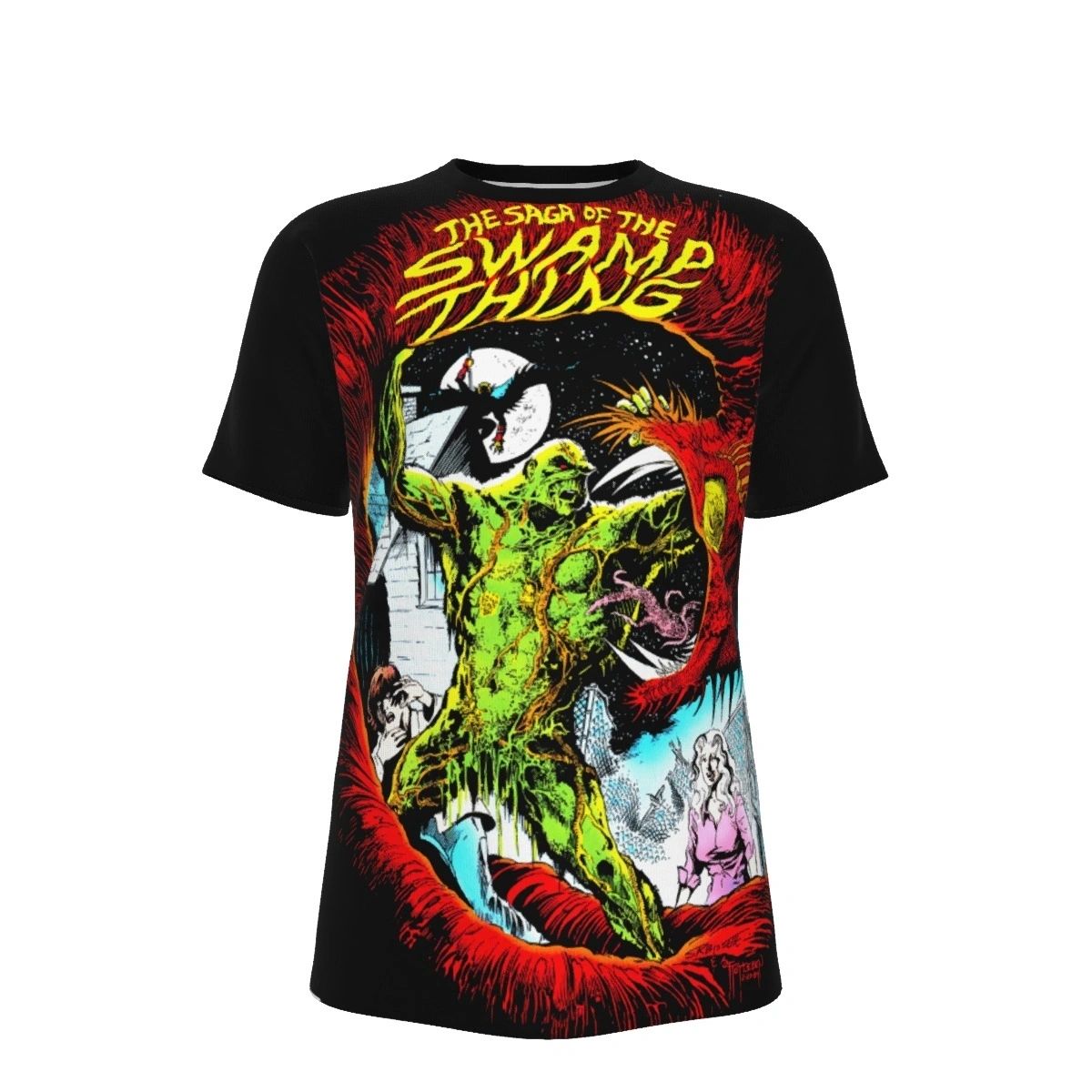 SAGA OF SWAMP THING 26 ALL OVER PRINT SHIRT & TANK