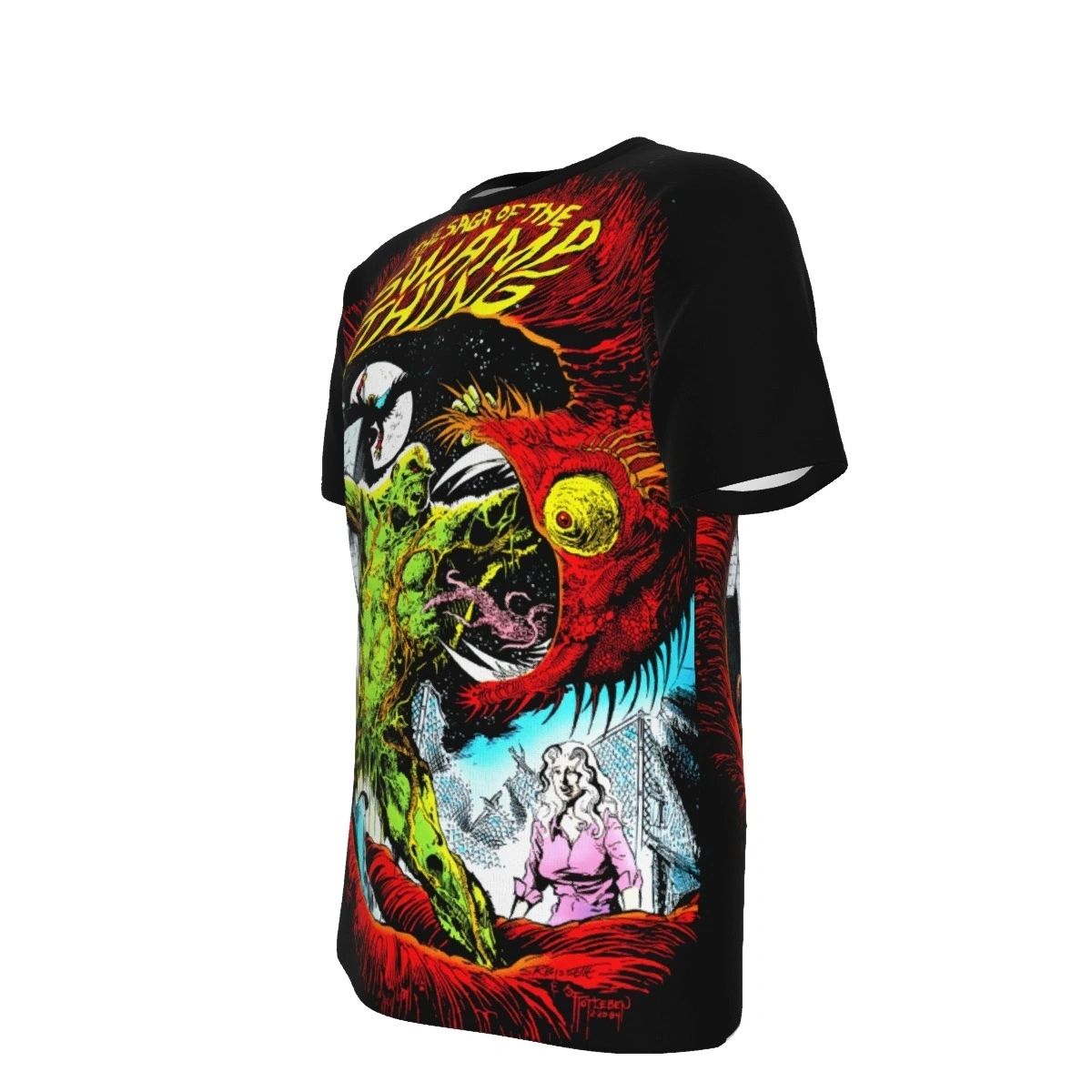 SAGA OF SWAMP THING 26 ALL OVER PRINT SHIRT & TANK