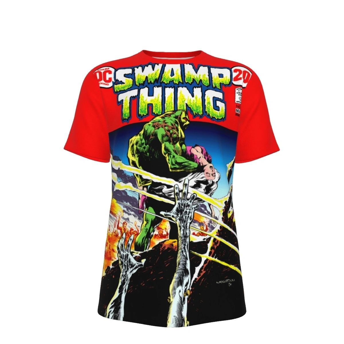 SWAMP THING 3 ALL OVER PRINT SHIRT & TANK