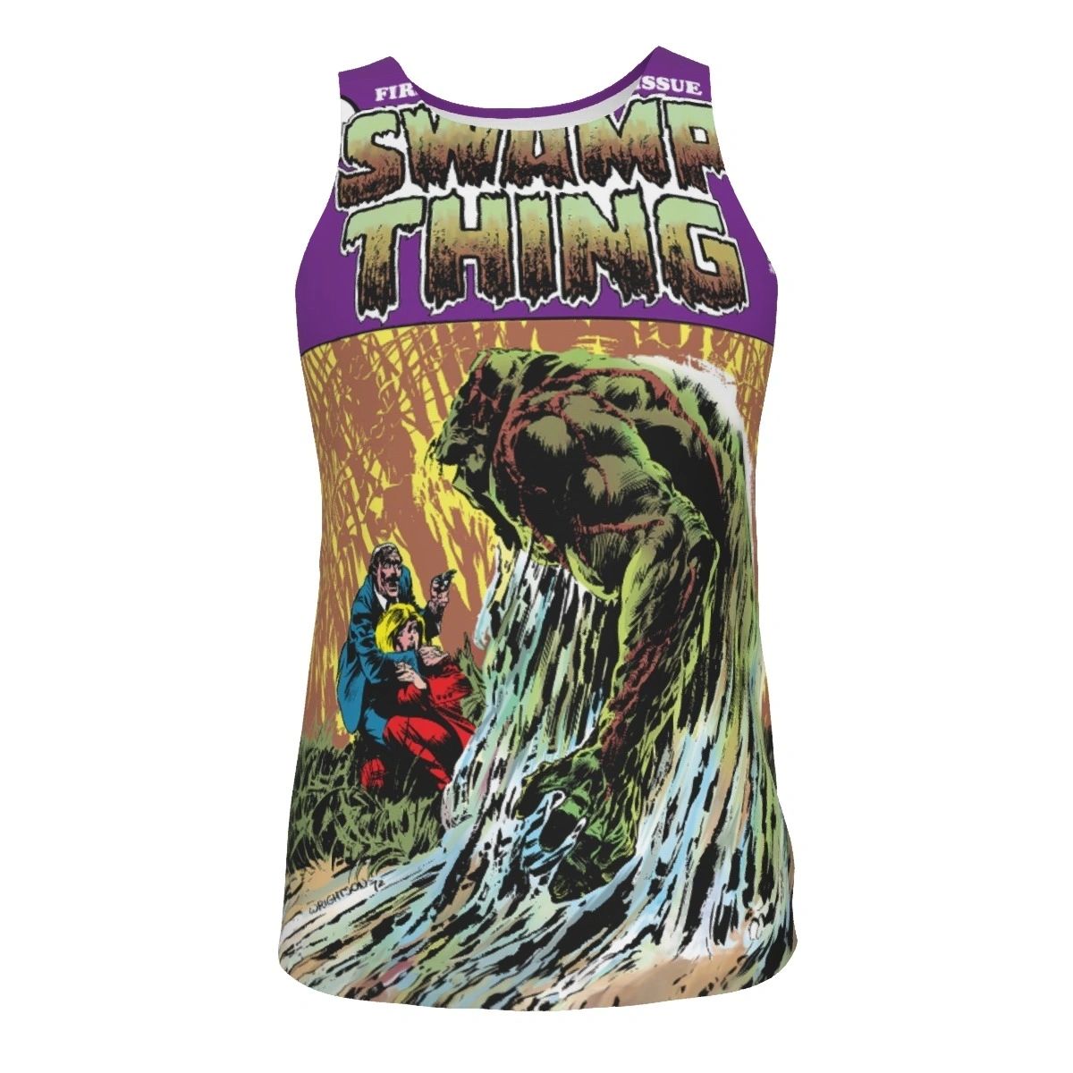 SWAMP THING 1 ALL OVER PRINT SHIRT & TANK
