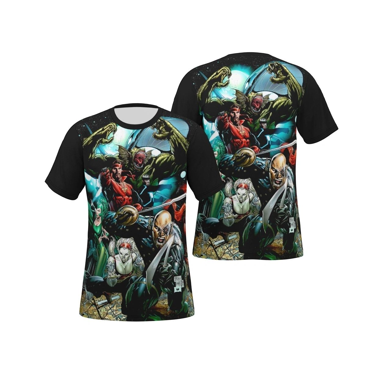 STAR JAMMERS PINUP ALL OVER PRINT SHIRT & TANK