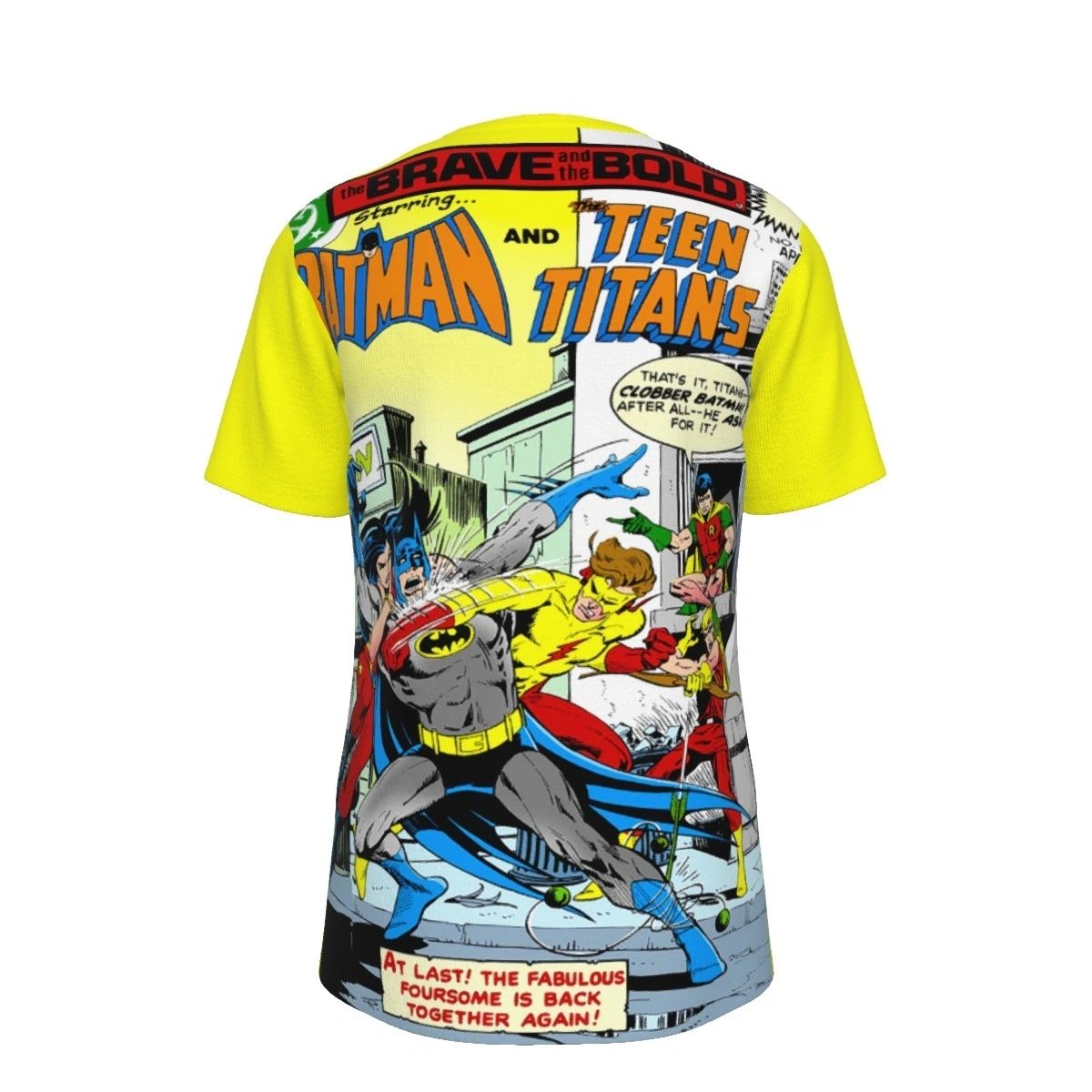 BRAVE & THE BOLD 149 ALL OVER PRINT SHIRT & TANK - KID FLASH