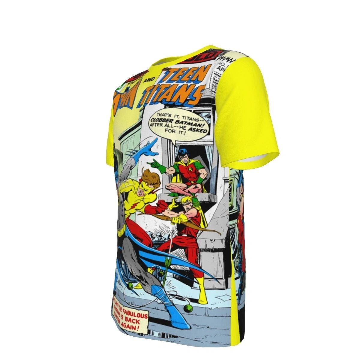 BRAVE & THE BOLD 149 ALL OVER PRINT SHIRT & TANK - KID FLASH