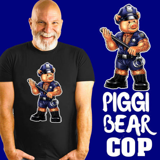 Piggi Bear Cop