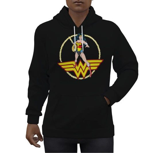 WONDER WOMAN PEREZ CUTOUT HOODIE SWEATSHIRT - SPECIAL BUY