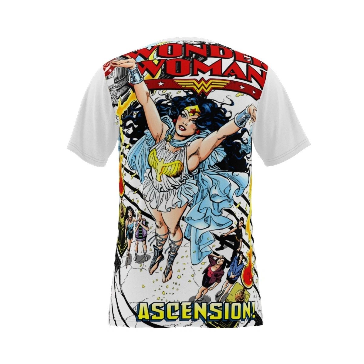 WONDER WOMAN 127 V2 ALL OVER PRINT SHIRT, BUTTON UP & TANK