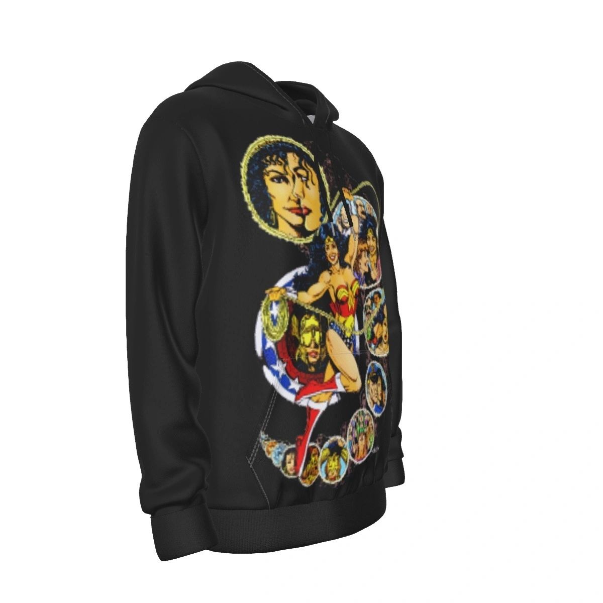 WONDER WOMAN PEREZ PINUP HOODIE SWEATSHIRT - SPECIAL BUY