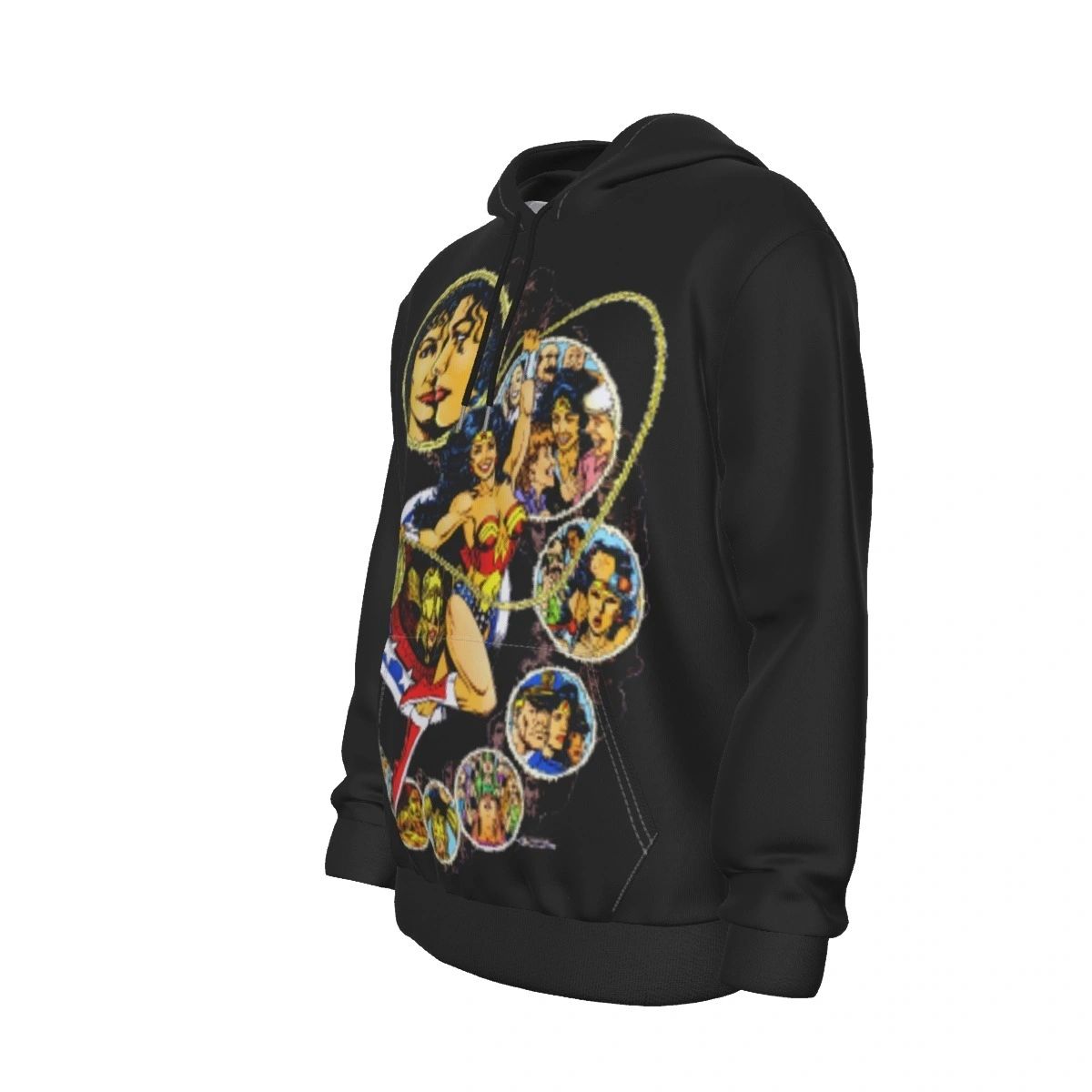 WONDER WOMAN PEREZ PINUP HOODIE SWEATSHIRT - SPECIAL BUY