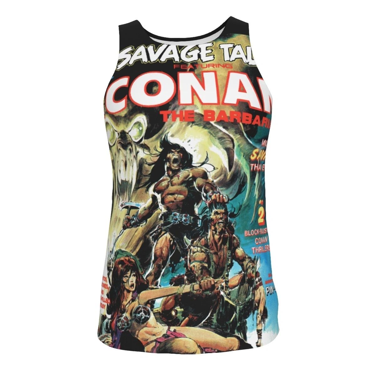 SAVAGE TALES CONAN ALL OVER PRINT SHIRT & TANK