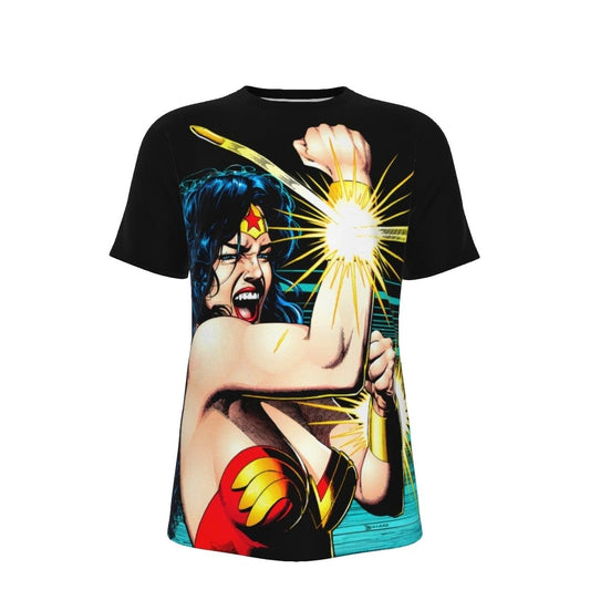 WONDER WOMAN BOLAND PINUP ALL OVER PRINT SHIRT & TANK
