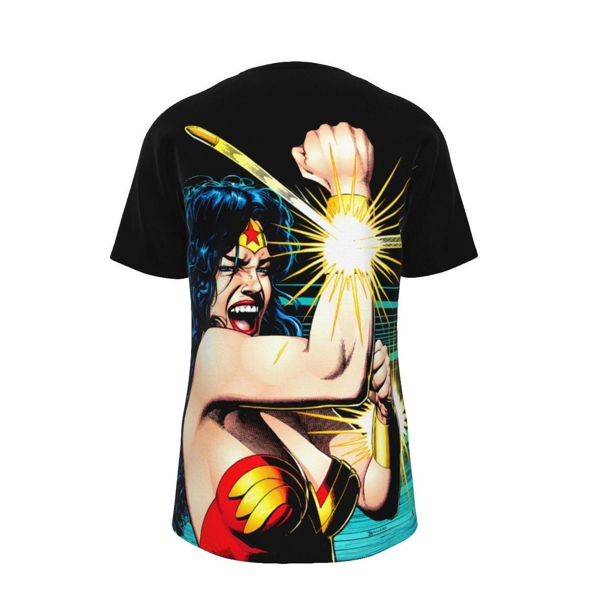 WONDER WOMAN BOLAND PINUP ALL OVER PRINT SHIRT & TANK