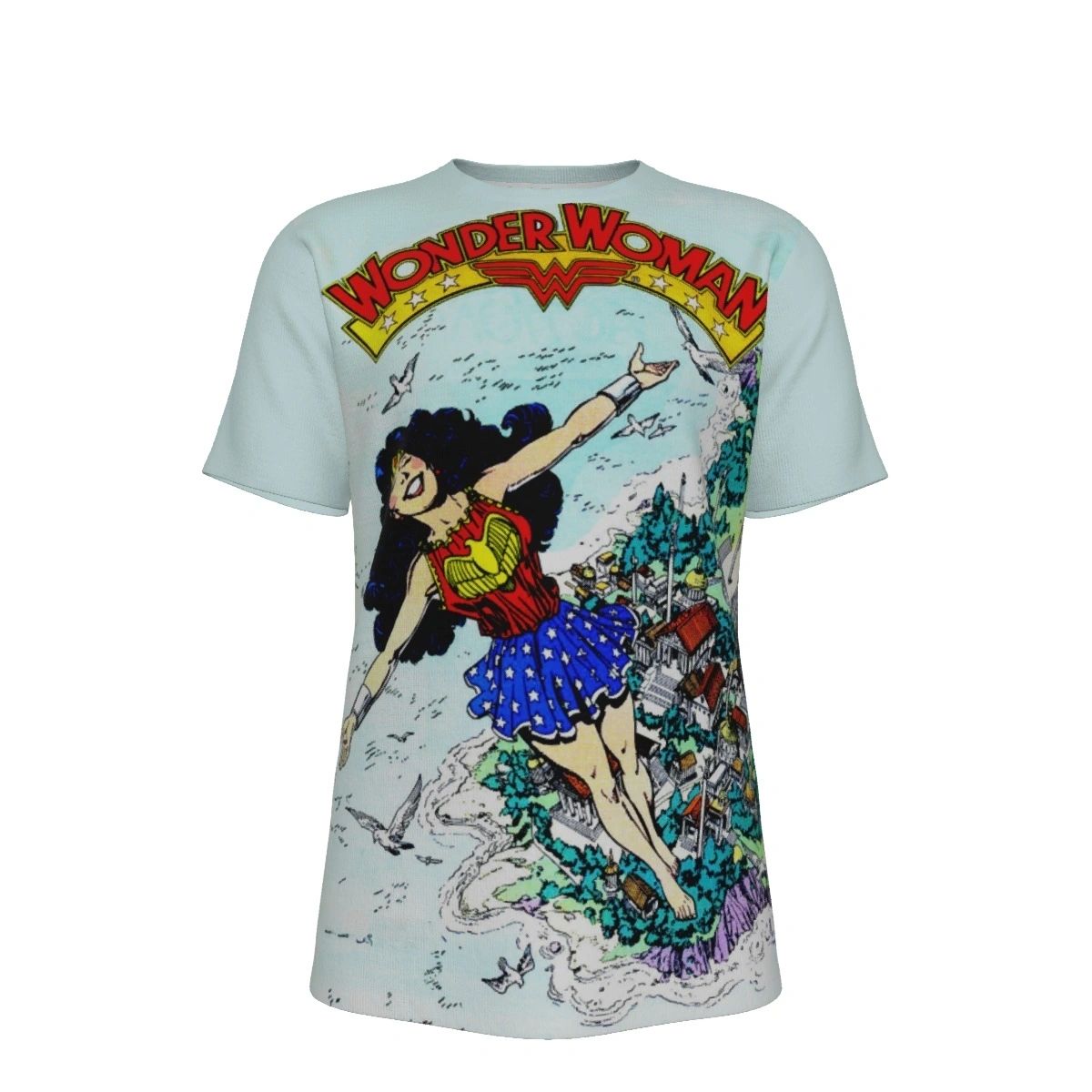 WONDER WOMAN 36 ALL OVER PRINT SHIRT & TANK