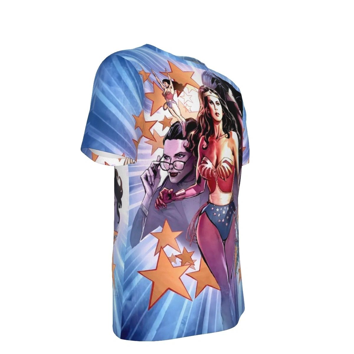WONDER WOMAN 77 LINDA CARTER ALL OVER PRINT SHIRT & TANK
