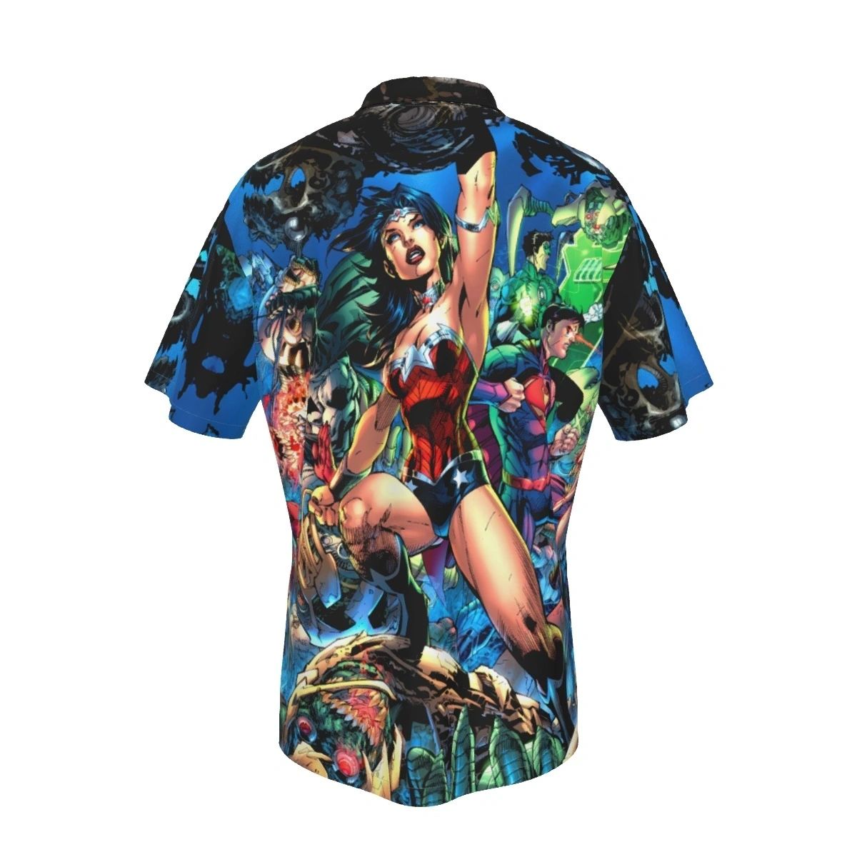 WONDER WOMAN NEW 52 BATTLE ALL OVER PRINT SHIRT & TANK